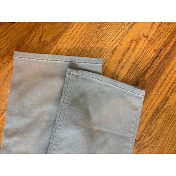 PRE-LOVED - IZOD CASUAL KHAKI FLAT FRONT SLACKS SIZE 36X34 - Picture 4 of 5